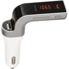 Resim Transmitter Usb Girişli Android Ios Uyumlu Bluetooth Fm CARG7 Beyaz 