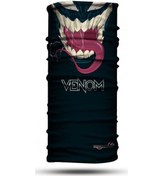 Resim Motosıklet Bandana-boyunluk Crt-141 Siyah - Kırmızı 