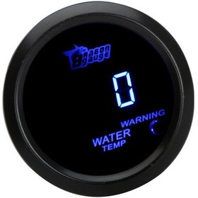 Resim Lemestar Otomatik Araba İçin Sensörlü Dijital Su Sıcaklık Ölçer Ölçer 52mm 2in Lcd 40 120 