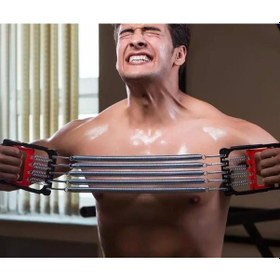 Resim Leyaton Göğüs Yayı 5li Ayarlanabilir Çelik Göğüs Kol Kas Geliştir 