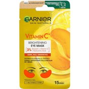 Resim Garnier Vitamin C Brightening Eye Mask - Göz Çevresi Kağıt Maske 5gr 