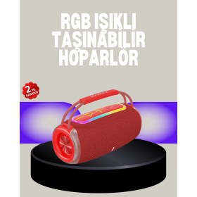 Resim Zengezur 20W Kablosuz Bluetooth Hoparlör Rgb Işık Efektli Usb/sd/aux Destekli 