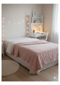 Resim Kristal Tek Kişilik Battaniye 160x220 Cm - S .kahve S. Kahve 