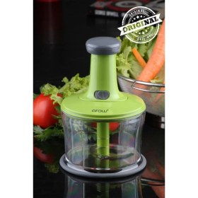 Resim Yeşil Çocuk El Robotu, Bıçak Korumalı Güvenli ve Eğlenceli Tasarım 