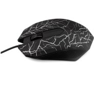 Resim Sones Küçük Özel Şekilli 3 Düğmeli Usb Kablolu Işıklı Oyuncu Bilgisayar Oyun Faresi Diğer 