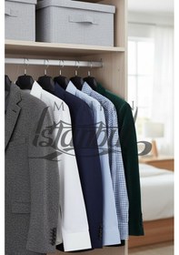 Resim Ceket Askısı 48 Cm Siyah Plastik Takım Elbise Kıyafet Askısı Ev Tipi 5 Adet Diğer 