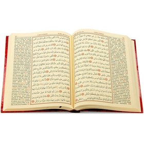 Resim Kuranı Kerim Ve Renkli Türkçe Okunuşu Rahle Boy - Seda Yayınları 