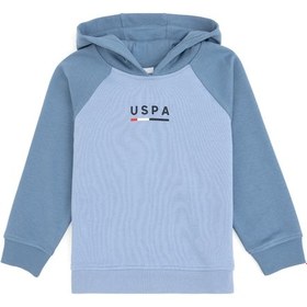 Resim U.S. Polo Assn. Erkek Çocuk Açık Mavi Kapüşonlu Sweatshirt 50293495-VR003 