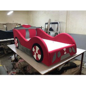 Resim Puf Bebe Montessori Her Tarafı Yumuşacık Puf 90x190 Arabalı Bebek Ve Çocuk Yatağı 