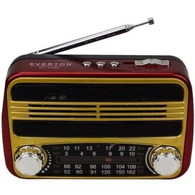 Resim Everton Rt-310 Bluetoothlu Nostaljik Radyo Usb Mp3 Player 