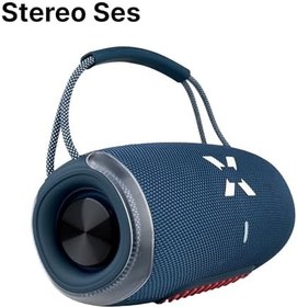 Resim Xenon Smart Bluetooth Hoparlör RGB Taşınabilir Kablosuz TWS Stereo Boombox (Mavi) X6701 