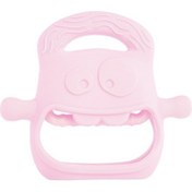 Resim Pembe Bebek Silikon Diş Kaşıyıcı Çok Renkli 