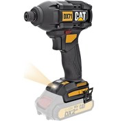 Resim CAT DX71B 18V 215 Nm Kömürsüz Profesyonel Şarjlı Darbeli Tornavida Akü Hariç 