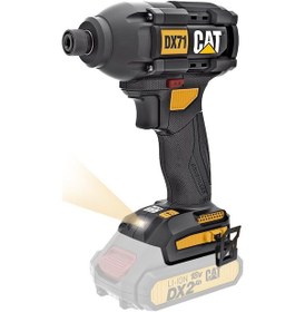 Resim CAT DX71B 18V 215 Nm Kömürsüz Profesyonel Şarjlı Darbeli Tornavida Akü Hariç 