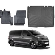 Resim Peugeot Expert Traveller 8+1 2022 Model Bagaj Havuzu+3d Araca Özel Paspas Takımı Luxury Serisi 
