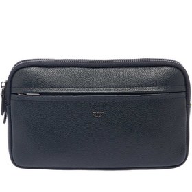 Resim Lacivert Hakiki Deri Erkek El Çantası - S1PC00021488-X86 