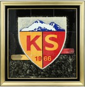 Resim Kayserispor Arması Çini Tablo 
