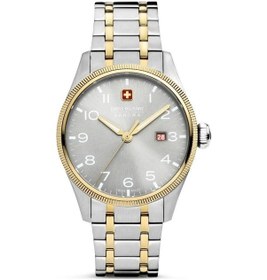 Resim Swiss Military Hanowa Smwgh0000860 Erkek Kol Saati Altın - Gri 