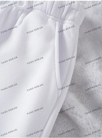 Resim Bay-bayan 4 Mevsim Eşofman Altı Modellerimiz Kod-8762 Beyaz 