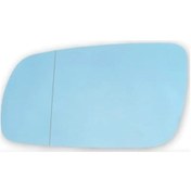 Resim Vw Golf 4 1998-2004 Sol Dikiz Ayna Camı Mavi Isıtmalı. 1j1857521c 