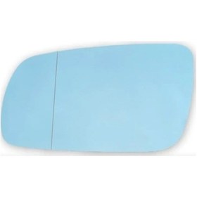 Resim Vw Golf 4 1998-2004 Sol Dikiz Ayna Camı Mavi Isıtmalı. 1j1857521c 