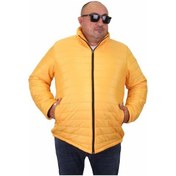 Resim Starbattal Büyük Beden Jessica Su Itici Mont 22820 Hardal - 3Xl Hardal 