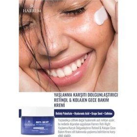Resim SDT Group Reti-Night Krem Yaşlanma Karşıtı Dolgunlaştırıcı Retinol & Kolajen Gece Bakım Kremi 50 ml 