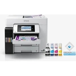 Resim Epson Ecotank L6580 Wi-Fi + Tarayıcı + Fotokopi Renkli Çok Fonksiyonlu Tanklı Mürekkep Püskürtmeli Yazıcı 