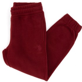 Resim U.S. Polo Assn. Kız Çocuk Bordo Jogger Polarlı Eşofman Altı 50318822-VR014 