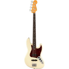 Resim Fender 0193970705 American Professional II Jazz Bass Gitar (Olympic White) | Gülağacı Klavye ile Zengin Harmonikler Konforlu "Slim C" Sap Profili 