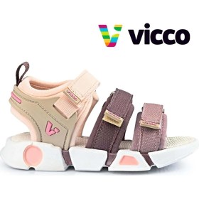 Resim Vicco Gorbi Pudra Filet Sandalet Pudra 