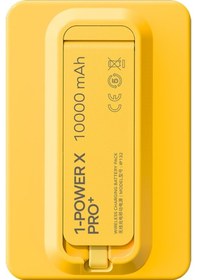 Resim Momax IP132HKY Power X Pro+Magnetic Wireless 10000 mAh Standlı + USB-C Kablo Powerbank Sarı 
