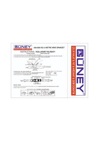 Resim 400-800 Kg 5 Metre Yük Sabitleme Mini Spanzet 