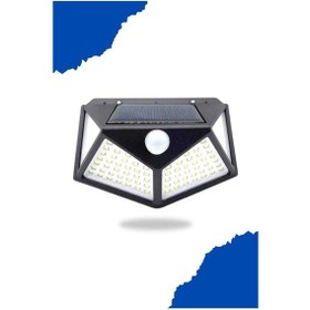 Resim Güneş Enerjili Bahçe Lambası 100 Led Bahçe Lambası Bahçe Aydınlat 