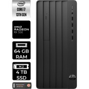 Resim Hp Pro Tower 290 G9 Intel Core I7 13700 64GB 4tb SSD RX550/4GB W11P 8T2X2ES Masaüstü Bilgisayar & Per4 USB Bellek 8T2X2ESP450 