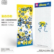 Resim Karalama Defteri Kırtasiye Yıldız Süslü Çıkartmalar Dergisi Planlayıcısı Deco Etiket Kore Etiket Sanat Diy El Sanatları Albümü Pembe 