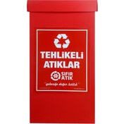 Resim Keskin Tedarik Tehlikeli Atık Toplama Kutusu / Sıfır Atık Kutusu 