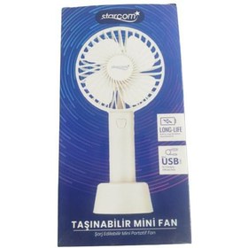 Resim Starcom USB Mini El Fanı Vantilatör 