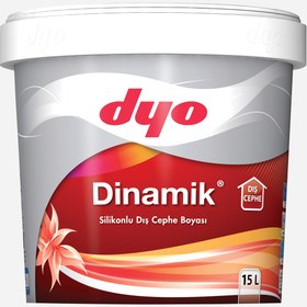 Resim Dyo 15L Dinamik Dış Cephe Boyası Silikonlu Beyaz 