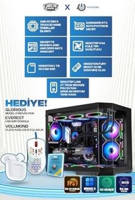 Resim PCH LUNAR RTX 5070 RYZEN 5 7500X3D 16 GB DDR5 1 TB SSD 750W GEN5 OEM PAKET 
