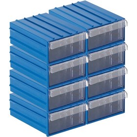 Resim Sembol 202 Plastik Çekmeceli Kutu 8 Çekmeceli 