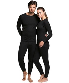 Resim Thermoform Yetişkin Termal İçlik - Thermoform - Active Ribana - Siyah Çok Renkli 