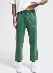 Resim Machinist Erkek Luxury Basic Yıkamalı Jogger Yeşil Eşofman Altı 
