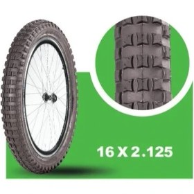 Resim IRAN YASA TIRE & RUBBER 16 Jant Bisiklet Dış Lastik 16X1.125 Kp Bisiklet Lastiği +Iç Lastik Uyumlu 