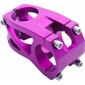 Resim Heugers Truss Bisiklet Gidon Boğazı - 45MM, 31.8mm Gidon Uyumlu, Alüminyum, Mor 