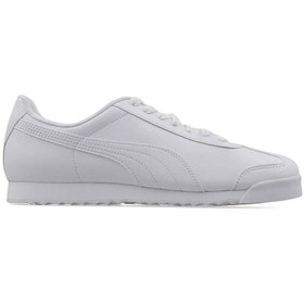 Resim Puma Roma Basic Erkek Spor Ayakkabı 353572-21 White-light Gray 