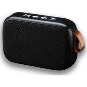 Resim Bluetooth Kablosuz Hoparlör Xiaomi Siyah Köpekbalığı Hızlı Eşleştirme, Yumuşak Şık Kumaş Tasarımı 
