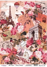 Resim Pirinç Dekopaj Kağıdı Model 369 Karışık 