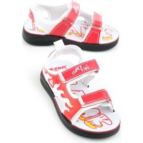 Resim Gezer Yazlık Kız Çocuk Sandalet Gk1ypm.00171.00.ha2.0a Kırmızı 