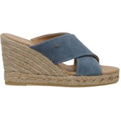 Resim Nine West Sanhem 3fx Lacivert Kadın Dolgu Topuk Terlik 000000000101339997 Lacivert 